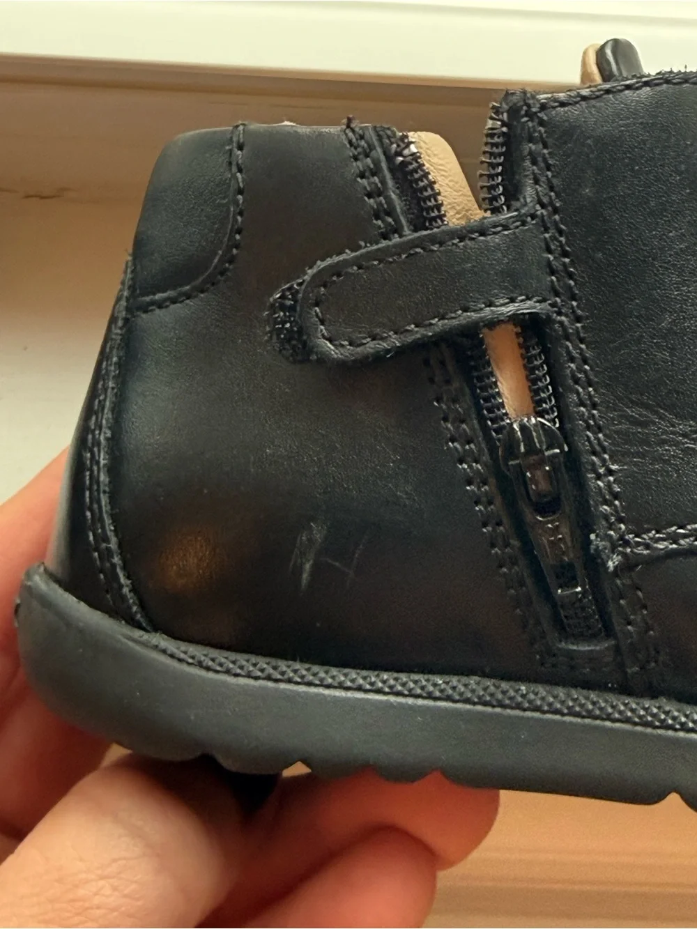Geox Black Kids Lace-Up Ankle Boots
